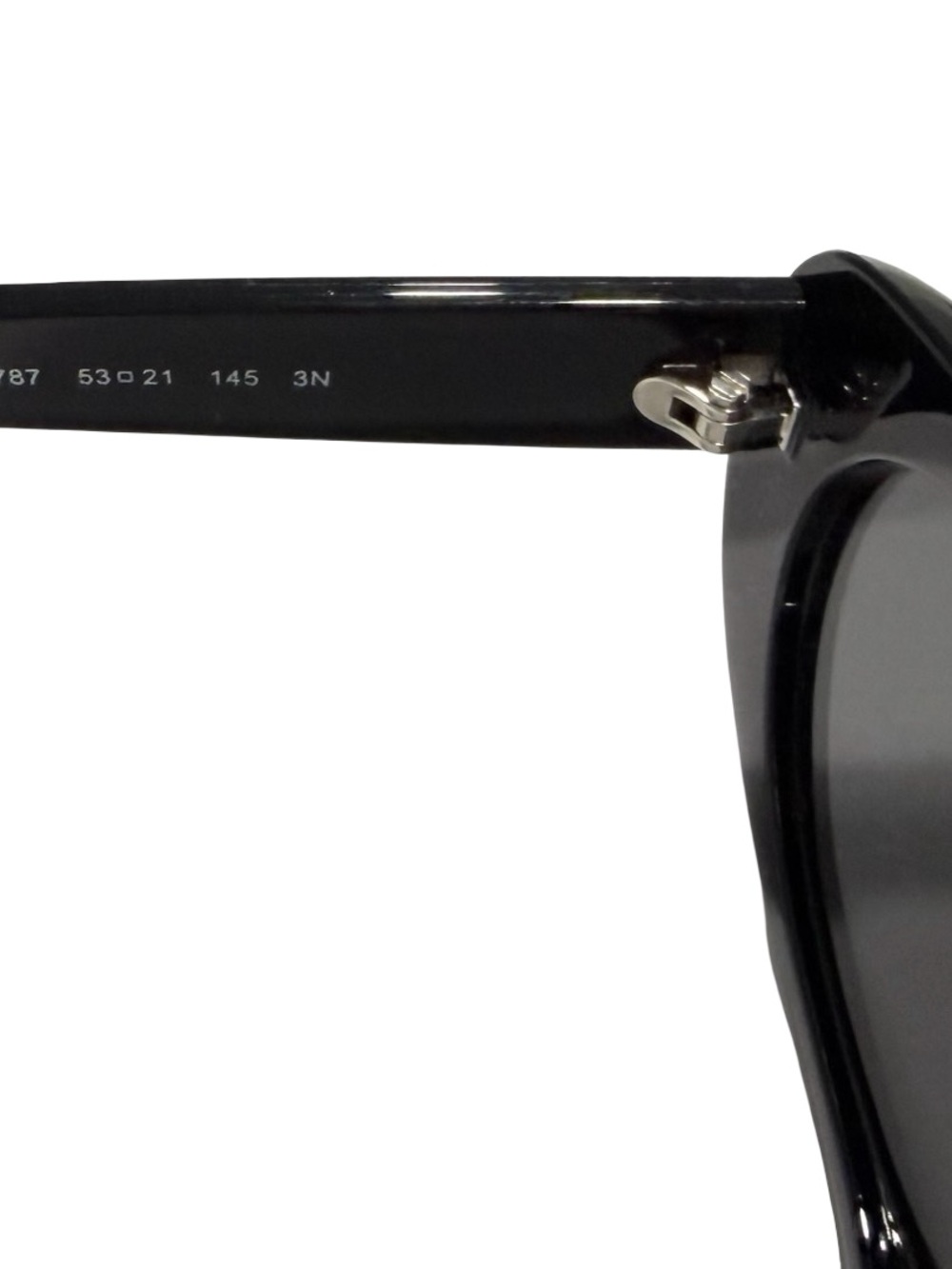 Ray-Ban Women's Black Oval Sunglasses with Tan Case - Picture 6 of 8